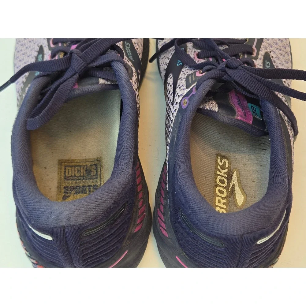 Brooks Adrenaline GTS 22 Womens Running Shoes Purple Eclipse 1203531B570 6.5 B - Picture 9 of 9
